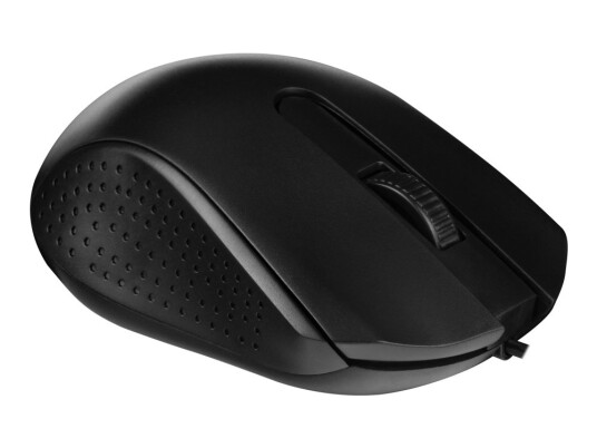 Modecom Mc-M4.1 - Mus - Optisk - 3 Knapper - Kablet - Usb - Matt Svart - Oem Modecom Mc-M4.1 - Mus - Optisk - 3 Knapper - Kablet - Usb - Matt Svart - Oem