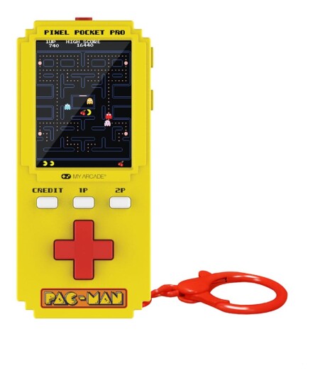 My Arcade Pixel Pocket Pro Pac-Man håndholdt konsoll My Arcade Pixel Pocket Pro Pac-Man håndholdt konsoll