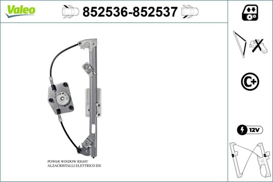 Vindusheis VALEO 852537