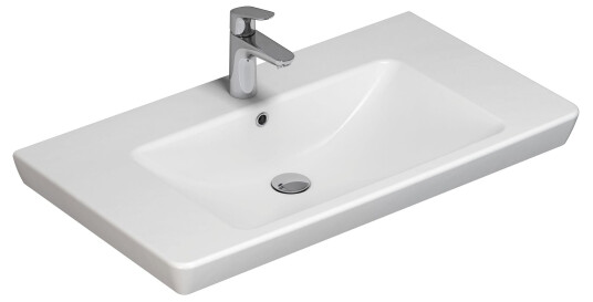 Dansani Mido+ Lotto XL servant, 85x45 cm, hvit