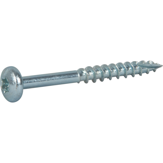 Essve Treskrue Essdrive Panhode Torx Stål Ø 5mm L 50mm Blankforsinket Ant 200stk