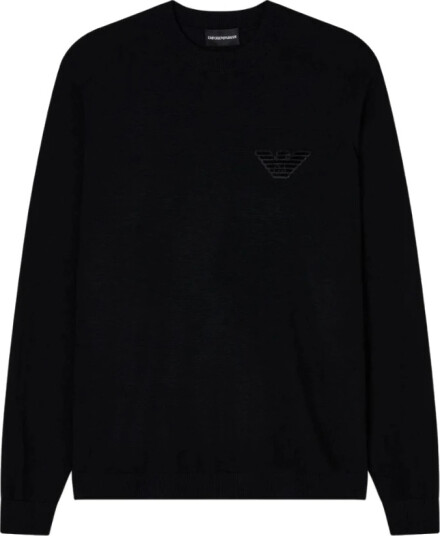 Emporio Armani Herre Strikkevarer Svart 2XL, Emporio Armani Herre Strikkevarer Svart 2XL,