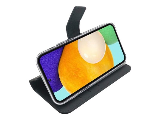 Celly Wally - Lommebok For Mobiltelefon - Fauxlær - Svart - For Samsung Galaxy A03s
