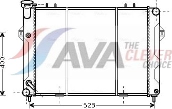AVA COOLING SYSTEMS JE2008 Radiator motorkjøling