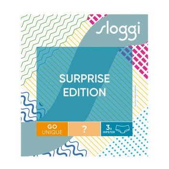 Sloggi Truser 3P GO Unique Hipster Mixed Small Dame
