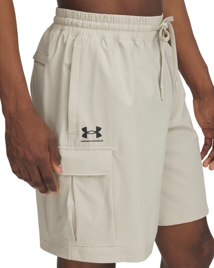 Shorts Under Armour Vibe Woven Cargo Short Khaki Base/ Black XXL