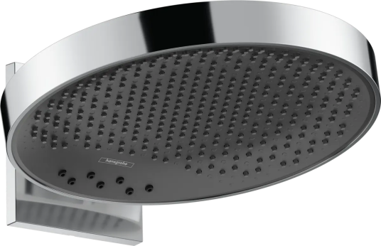 Hovedbruser 360 3Jet Med Vægtilsl. Krom