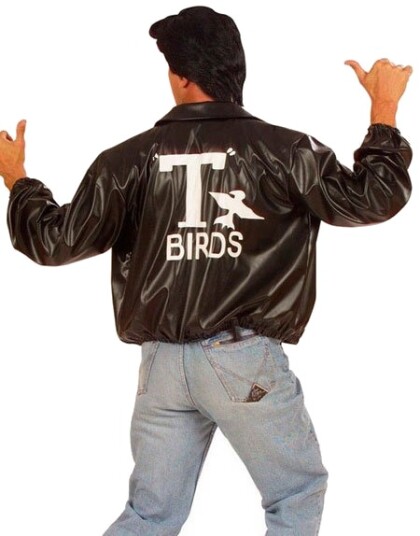 Grease Inspirert T Bird Jakke