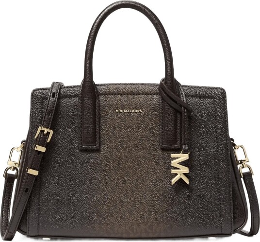 Michael Kors Sm Satchel Brown ONE SIZE Michael Kors Sm Satchel Brown ONE SIZE