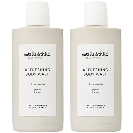 Estelle&Thild Organic Beauty Citrus Menthe Refreshing Body Wash Duo