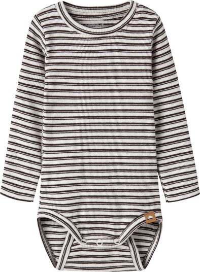 Name It Nbnberro R Ls Body CHOCOLATE PLUM 74