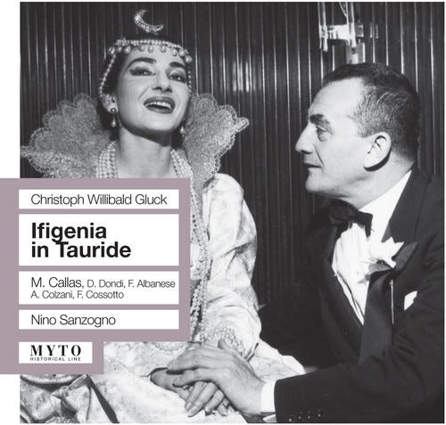 Callas Martelli Piva Malagu Iphigenia In Tauride CD Callas Martelli Piva Malagu Iphigenia In Tauride CD