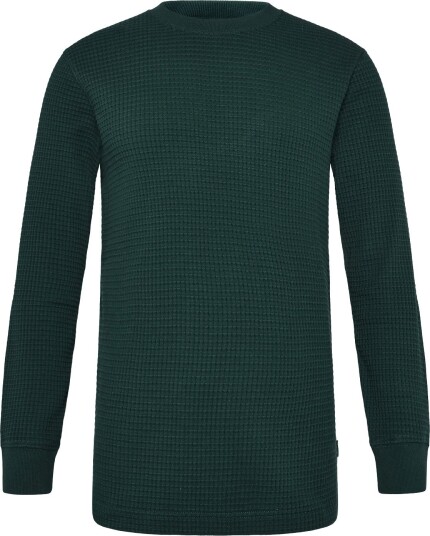 Lee Jeans Ls Waffle Tee Green XL