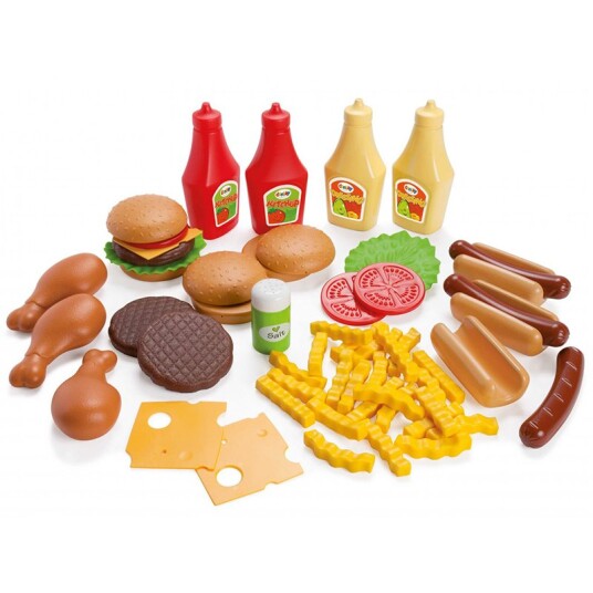 Dantoy Lekemat 56 Deler Stort Grillmatsett Dantoy Lekemat 56 Deler Stort Grillmatsett