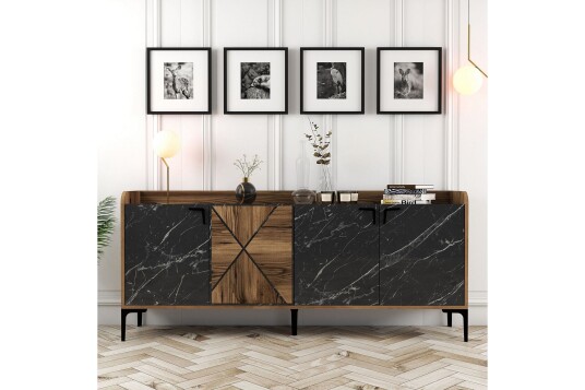 Desgrar Konsollbord 180x78 cm Brun