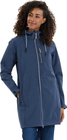 Whistler Thora WP Softshell Parka Jakke Dame Navy 48