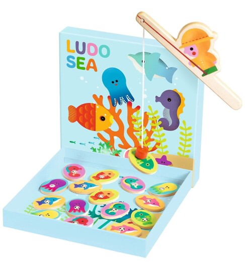 Djeco Trelærlingespill Ludo Sea 4 Spill Djeco Trelærlingespill Ludo Sea 4 Spill