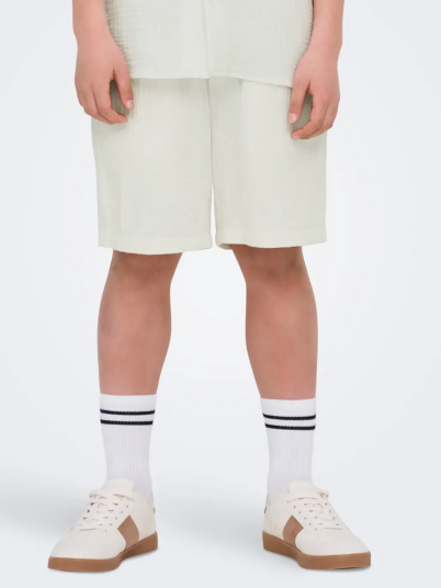 Only & Sons Jr Tel Pas Shorts Woven Beige 122