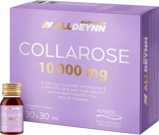Collarose – flytende kollagen med VERISOL, 30 x 30 ml