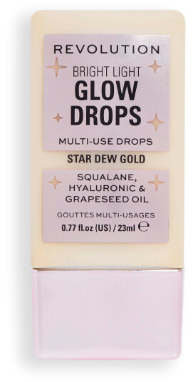 Makeup Revolution Bright Light Glow Drops Golden Star Dew 23ml