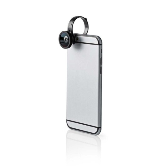 Nedis Kameralinsen Kit | Brukes til: Smarttelefon / Tablett | 3 i 1 | Linse type: Fish Eye / Macro / Wide Angle | Skrue og plugg