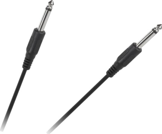 Kabel Lp Jack 6,3 Mm Jack 6,3 Mm 2 M Svart Kpo2750m-2