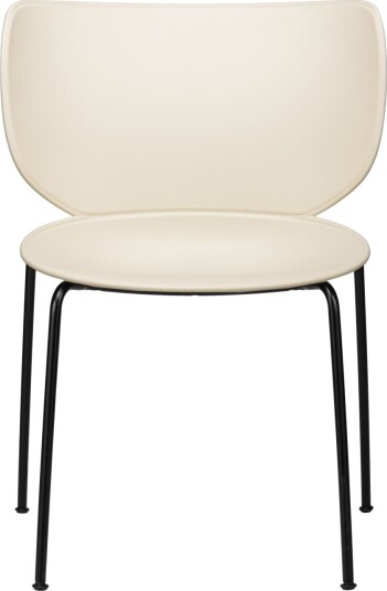 Moooi Moooi Hana Spisestol Oyster White/Sort Stablebar