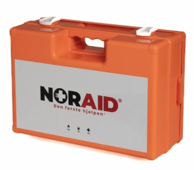 Noraid Førstehjelpskoffert med Innhold S