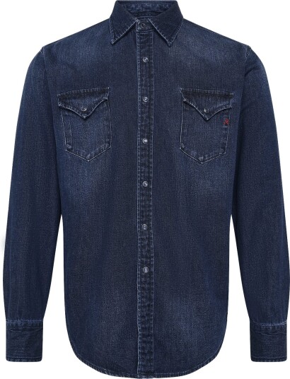 Replay Shirt Regular   Blue   XXL