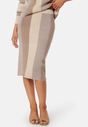 VERO MODA Moa NW Calf Skirt Beige M