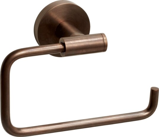 LAVABO LUNA TOALETTPAPIRHOLDER BRUNT MASSIV MESSING