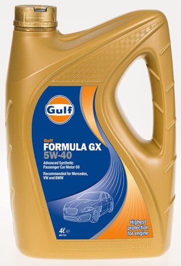 Gulf Gulf Formula GX 5W 40 4L 122225 Gulf Gulf Formula GX 5W 40 4L 122225