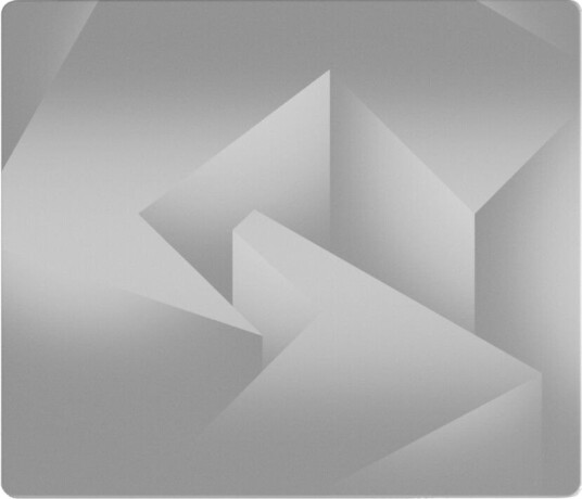 GLSSWRKS Polarity Series Glass Musematte - Large - Hvit GLSSWRKS Polarity Series Glass Musematte - Large - Hvit