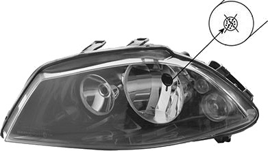 VAN WEZEL 4917987 Frontlykter