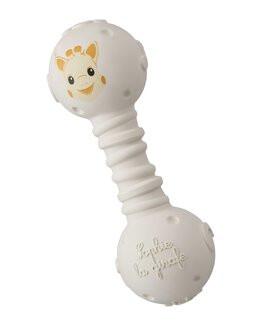 VULLI Sophie la Girafe® 5 sanser - rangle som hjelper deg med å få tennene i gan VULLI Sophie la Girafe® 5 sanser - rangle som hjelper deg med å få tennene i gan