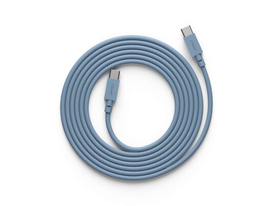 Avolt - Cable 1 USB-C to USB-C 2m Shark Blue Avolt