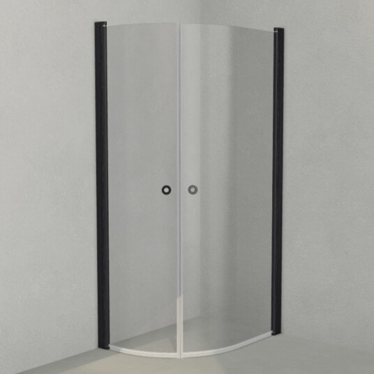 INR Iconic Nordic Rooms Dusjhjørne Linc Niagara Original, Grått Glass Svart Matt / 70x100cm INR Iconic Nordic Rooms Dusjhjørne Linc Niagara Original, Grått Glass Svart Matt / 70x100cm