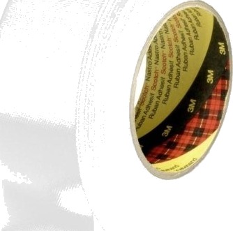 3M Stoffteip Med Polyetylenbelegg L X B 50 M X 25 Mm Hvit Polyetylenbelagt Xt 0034 0095 6