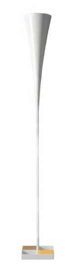 TATO De-Lux D8 Gulvlampe Oransje & Matt Hvit