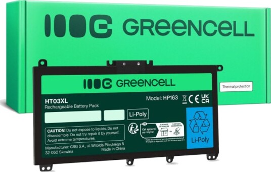 Green Cell-batteri til HP Pavilion 14, 15 osv., erstatter HT03XL, L11119-855 osv.
