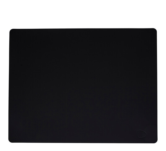 Lind Dna Square spisebrikke Softbuck sort 35x45 cm