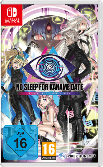No Sleep For Kaname Date From AI The Somnium Files Aiba Edition Nintendo Switch Spill