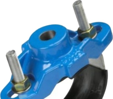 Anb.Sadel Gas Dn300x2"" - 315-358Mm. Romacon Dts. Ggg50