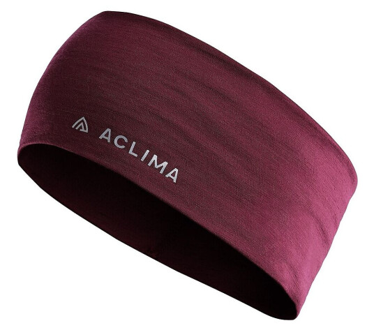 Aclima LightWool Headband Zinfandel - M