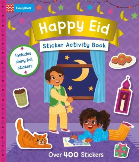 Happy Eid Sticker Activity Book  With over 400 stickers