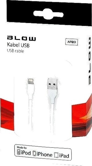 Usb Blow Usb-A-Kabel 1 M Hvit 66-088#