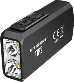 Nitecore T Series Tip2 - Nøkkelkjedelykt - Led - 6-Modus - Hvitt Lys