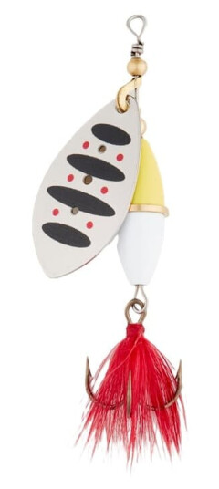 Myran Wipp Spinner Browntrout 10g Silver/Yellow/White