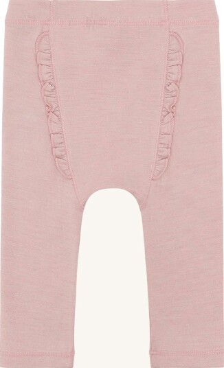 Hust and Claire - Leggings i merinoull "Lotta" Dusty Rose