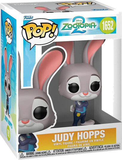 Funko Funko Pop Vinyl Zootopia 2 - Pop 1 - Grey - ONE SIZE Funko Funko Pop Vinyl Zootopia 2 - Pop 1 - Grey - ONE SIZE